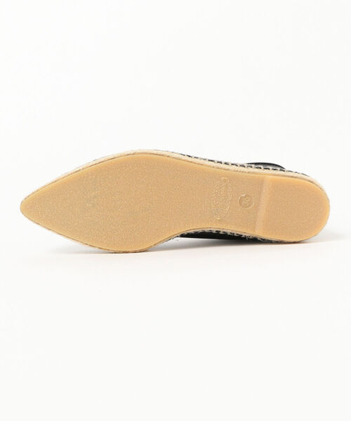 Demi-Luxe BEAMS（デミルクス ビームス）の「TERRA D’ESPARDENYES / レザー エスパドリーユ（その他シューズ・レディース・ブラック・35/36/37）」の3枚目の写真