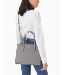 kate spade new york | ロー ぺブル レザー ミディアム トップ ジップ サッチェル(ショルダーバッグ)