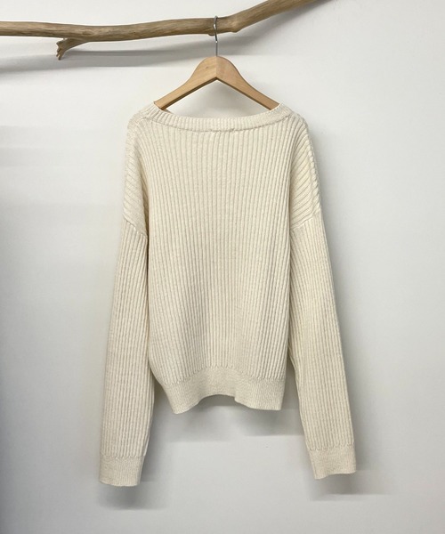 CANAL JEAN(キャナルジーン)の「El mar(エルマール) リブニットset up(セットアップ・レディース・ミント/クリーム・ONE SIZE)」の19枚目の写真