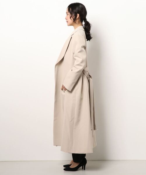 SWINGLE（スウィングル）の「NEWエクレールコート（その他アウター・レディース・ベージュ/ネイビー/サックスブルー/ピンク・SMALL/MEDIUM）」の7枚目の写真