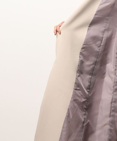 SWINGLE（スウィングル）の「NEWエクレールコート（その他アウター・レディース・ベージュ/ネイビー/サックスブルー/ピンク・SMALL/MEDIUM）」の6枚目の写真
