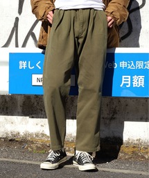 GUNG HO/ガンホー 2TUCK TAPER TROUSERS MOLESKIN 2タックトラウザーパンツ モールスキン