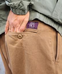 GUNG HO/ガンホー 2TUCK TAPER TROUSERS MOLESKIN 2タックトラウザーパンツ モールスキン