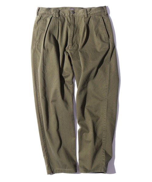 GUNG HO(ガンホー)の「GUNG HO/ガンホー 2TUCK TAPER TROUSERS MOLESKIN 2タックトラウザーパンツ モールスキン(チノパンツ・メンズ・ブラック/オリーブ/カーキ・S/L/M)」の14枚目の写真