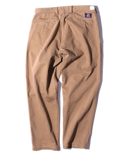 GUNG HO(ガンホー)の「GUNG HO/ガンホー 2TUCK TAPER TROUSERS MOLESKIN 2タックトラウザーパンツ モールスキン(チノパンツ・メンズ・ブラック/オリーブ/カーキ・S/L/M)」の11枚目の写真