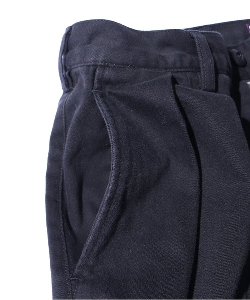 GUNG HO(ガンホー)の「GUNG HO/ガンホー 2TUCK TAPER TROUSERS MOLESKIN 2タックトラウザーパンツ モールスキン(チノパンツ・メンズ・ブラック/オリーブ/カーキ・S/L/M)」の20枚目の写真