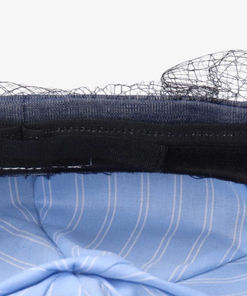 kaorinomori（カオリノモリ）の「カオリノモリ　ロイベレー（ハンチング/ベレー帽・レディース・ネイビー/ブラック・M/57.5cm）」の18枚目の写真