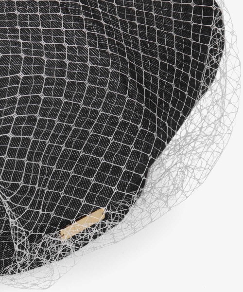 kaorinomori（カオリノモリ）の「カオリノモリ　ロイベレー（ハンチング/ベレー帽・レディース・ネイビー/ブラック・M/57.5cm）」の8枚目の写真