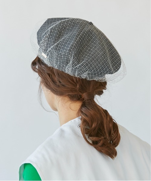 kaorinomori（カオリノモリ）の「カオリノモリ　ロイベレー（ハンチング/ベレー帽・レディース・ネイビー/ブラック・M/57.5cm）」の5枚目の写真