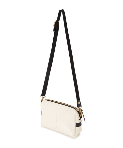 Jack Gomme(ジャックゴム)の「◆【JACK GOMME】MINI Cross Body(ショルダーバッグ・レディース・ホワイト/カーキ・フリ-)」の19枚目の写真