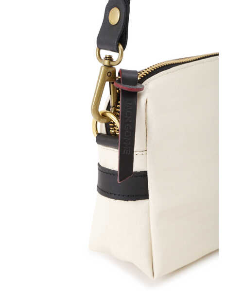 Jack Gomme（ジャックゴム）の「◆【JACK GOMME】MINI Cross Body（ショルダーバッグ・レディース・ホワイト/カーキ・ﾌﾘ-）」の21枚目の写真