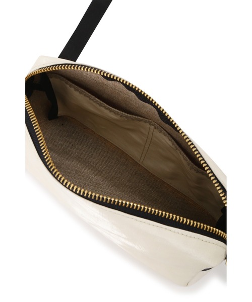 Jack Gomme（ジャックゴム）の「◆【JACK GOMME】MINI Cross Body（ショルダーバッグ・レディース・ホワイト/カーキ・ﾌﾘ-）」の8枚目の写真