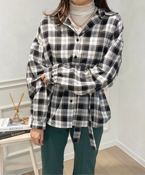 apres jour（アプレジュール）の「アソートチェックシャツ【ZOZOTOWN限定アイテム】（シャツ/ブラウス・レディース・ブラック系その他/レッド系その他/ブルー系その他・フリー/X-LARGE）」の19枚目の写真