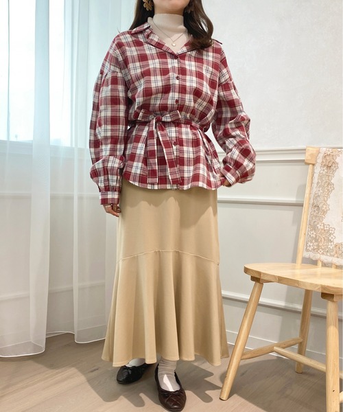 apres jour（アプレジュール）の「アソートチェックシャツ【ZOZOTOWN限定アイテム】（シャツ/ブラウス・レディース・ブラック系その他/レッド系その他/ブルー系その他・フリー/X-LARGE）」の15枚目の写真