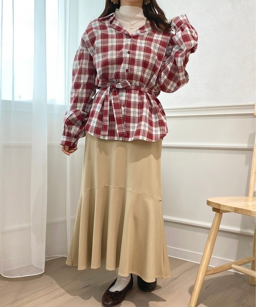apres jour（アプレジュール）の「アソートチェックシャツ【ZOZOTOWN限定アイテム】（シャツ/ブラウス・レディース・ブラック系その他/レッド系その他/ブルー系その他・フリー/X-LARGE）」の16枚目の写真