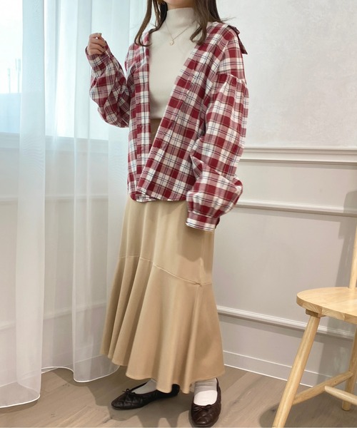 apres jour（アプレジュール）の「アソートチェックシャツ【ZOZOTOWN限定アイテム】（シャツ/ブラウス・レディース・ブラック系その他/レッド系その他/ブルー系その他・フリー/X-LARGE）」の17枚目の写真