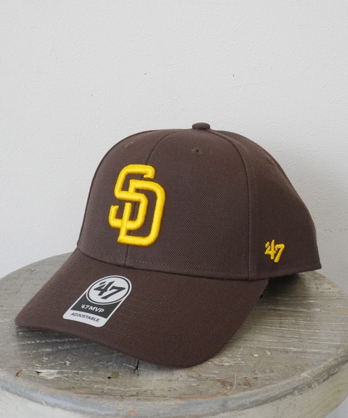 '47（フォーティーセブン）の「【 47Brand / フォーティーセブンブランド 】 '47 MVP ビッグロゴ刺繍 マジックテープ アジャスター キャップ（キャップ・メンズ・ブラック系その他/ブラック/グリーン/ブラウン/ネイビー/ベージュ/グリーン系その他/ブラック系その他2/ライトブルー/ブルー/ブラック系その他3/ベージュ系その他/カーキ/ブラック系その他4/グレー/ブルー系その他/ベージュ系その他2/ホワイト/グリーン系その他2/ベージュ系その他3/ブラック系その他5/ブラック系その他6/グレー系その他/ブラック系その他7・FREE）」の13枚目の写真