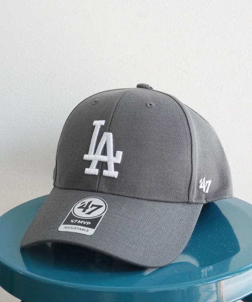 '47（フォーティーセブン）の「【 47Brand / フォーティーセブンブランド 】 '47 MVP ビッグロゴ刺繍 マジックテープ アジャスター キャップ（キャップ・メンズ・ブラック系その他/ブラック/グリーン/ブラウン/ネイビー/ベージュ/グリーン系その他/ブラック系その他2/ライトブルー/ブルー/ブラック系その他3/ベージュ系その他/カーキ/ブラック系その他4/グレー/ブルー系その他/ベージュ系その他2/ホワイト/グリーン系その他2/ベージュ系その他3/ブラック系その他5/ブラック系その他6/グレー系その他/ブラック系その他7・FREE）」の11枚目の写真