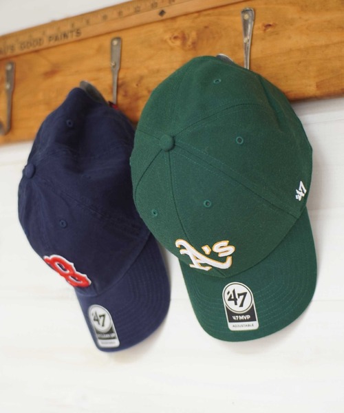 '47（フォーティーセブン）の「【 47Brand / フォーティーセブンブランド 】 '47 MVP ビッグロゴ刺繍 マジックテープ アジャスター キャップ（キャップ・メンズ・ブラック系その他/ブラック/グリーン/ブラウン/ネイビー/ベージュ/グリーン系その他/ブラック系その他2/ライトブルー/ブルー/ブラック系その他3/ベージュ系その他/カーキ/ブラック系その他4/グレー/ブルー系その他/ベージュ系その他2/ホワイト/グリーン系その他2/ベージュ系その他3/ブラック系その他5/ブラック系その他6/グレー系その他/ブラック系その他7・FREE）」の19枚目の写真