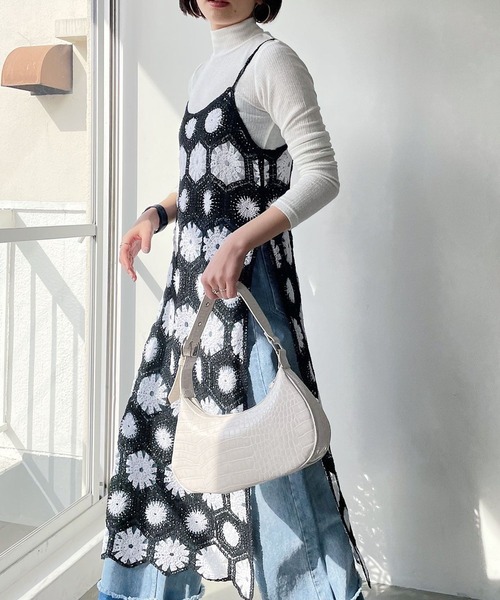 PAGEBOY（ページボーイ）の「クロシェライクキャミワンピース