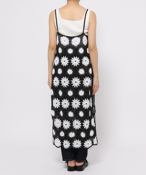 PAGEBOY（ページボーイ）の「クロシェライクキャミワンピース（ワンピース・レディース・スカイブルー/ブラック・FREE）」の10枚目の写真