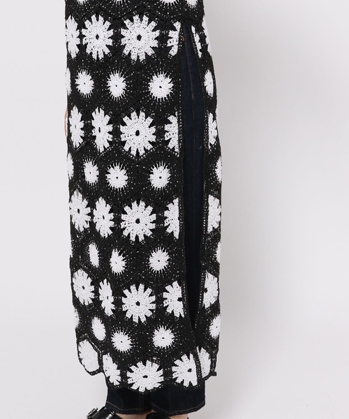 PAGEBOY（ページボーイ）の「クロシェライクキャミワンピース（ワンピース・レディース・スカイブルー/ブラック・FREE）」の13枚目の写真