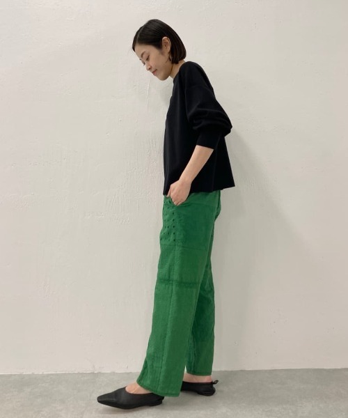 BEARDSLEY（ビアズリー）の「レースパッチワークパンツ（その他