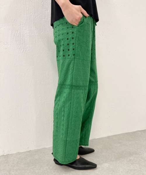 BEARDSLEY（ビアズリー）の「レースパッチワークパンツ（その他