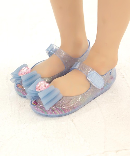 SOROTTO（ソロット）の「SANRIO HelloKitty  ジェリーサンダル（サンダル・キッズ・ブルー/パープル/ピンク・18.0cm/19.0cm/15.0cm/17.0cm/16.0cm）」の2枚目の写真