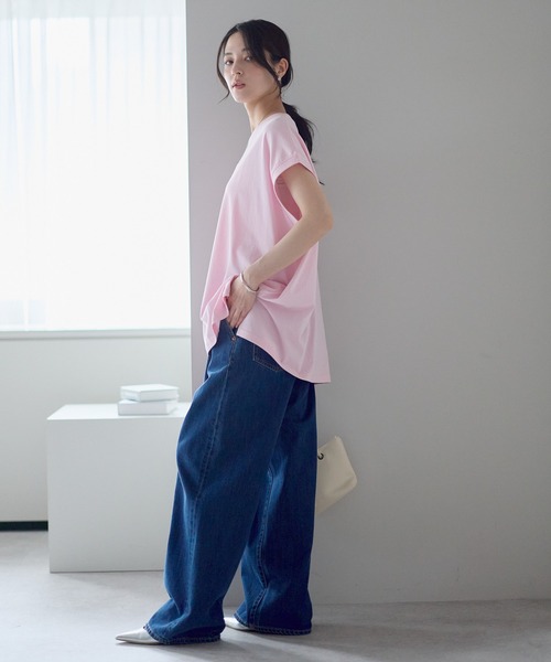 model:161cm  着用サイズ:FREE