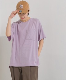 TRベア天UVカット&ドライ加工ポケット付きTシャツ