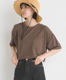 TRベア天UVカット&ドライ加工ポケット付きTシャツ