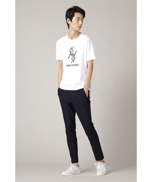 HIGH STREET(ハイストリート)の「HIGH STREET∴ハイストリートアイコン半袖Tシャツ(Tシャツ/カットソー・メンズ・ブラック/アイボリー・LL/L/M)」の5枚目の写真