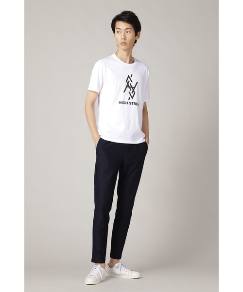 HIGH STREET(ハイストリート)の「HIGH STREET∴ハイストリートアイコン半袖Tシャツ(Tシャツ/カットソー・メンズ・ブラック/アイボリー・LL/L/M)」の6枚目の写真