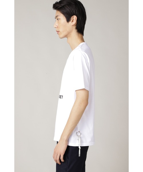 HIGH STREET(ハイストリート)の「HIGH STREET∴ハイストリートアイコン半袖Tシャツ(Tシャツ/カットソー・メンズ・ブラック/アイボリー・LL/L/M)」の8枚目の写真