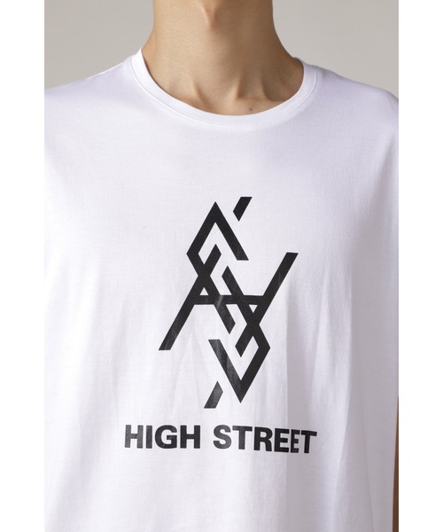 HIGH STREET(ハイストリート)の「HIGH STREET∴ハイストリートアイコン半袖Tシャツ(Tシャツ/カットソー・メンズ・ブラック/アイボリー・LL/L/M)」の11枚目の写真