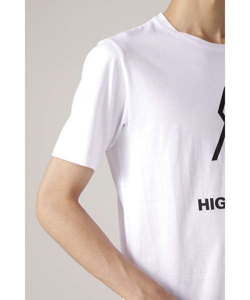 HIGH STREET(ハイストリート)の「HIGH STREET∴ハイストリートアイコン半袖Tシャツ(Tシャツ/カットソー・メンズ・ブラック/アイボリー・LL/L/M)」の12枚目の写真