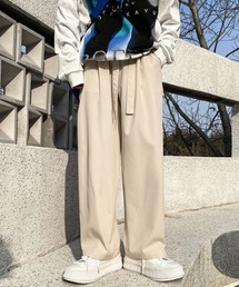 ワイドシルエットイージーパンツ