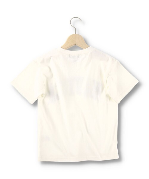 NAUTICA(ノーティカ)の「【NAUTICA/ノーティカ】サテンアップリケロゴ半袖Tシャツ(Tシャツ/カットソー・キッズ・ネイビー/グリーン/パープル/オフホワイト・150/120/130/140)」の6枚目の写真