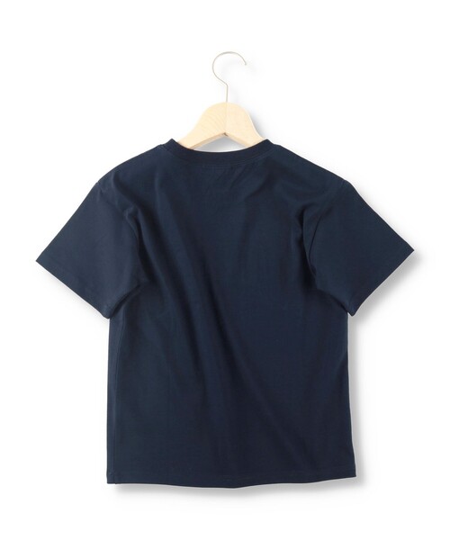 NAUTICA(ノーティカ)の「【NAUTICA/ノーティカ】サテンアップリケロゴ半袖Tシャツ(Tシャツ/カットソー・キッズ・ネイビー/グリーン/パープル/オフホワイト・150/120/130/140)」の17枚目の写真