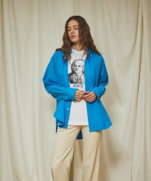 Shinzone DADDY SHIRT 22MMSBL05 エクリュ THE SHINZONE(ザ・シンゾーン) DADDY SHIRT/ダディシャツ [21AMSBL08