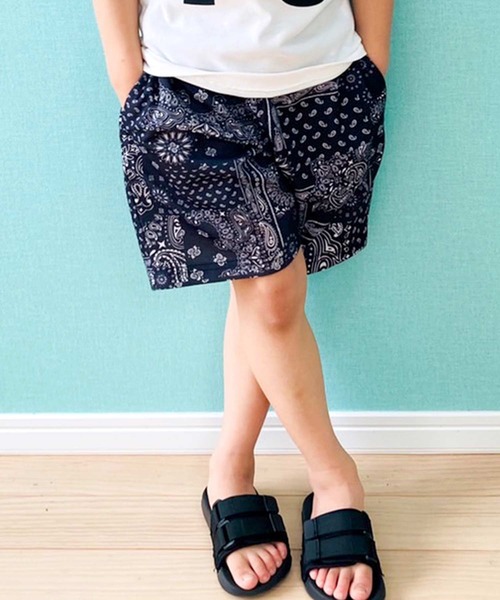 THE CASUAL(カジュアル)の「無地/総柄シェフパンツ ショートパンツ キッズ(その他パンツ・キッズ・ベージュ/グレー系1/ブラック系2/ネイビー/ブラウン系/グレー系2/杢グレー/ベージュ系1/ホワイト系/ネイビー系/チャコール/ブラック系/ベージュ系/ブラック/グレー系/ブラウン/ブラック系1・120cm/160cm/140cm/130cm/110cm/150cm)」の4枚目の写真