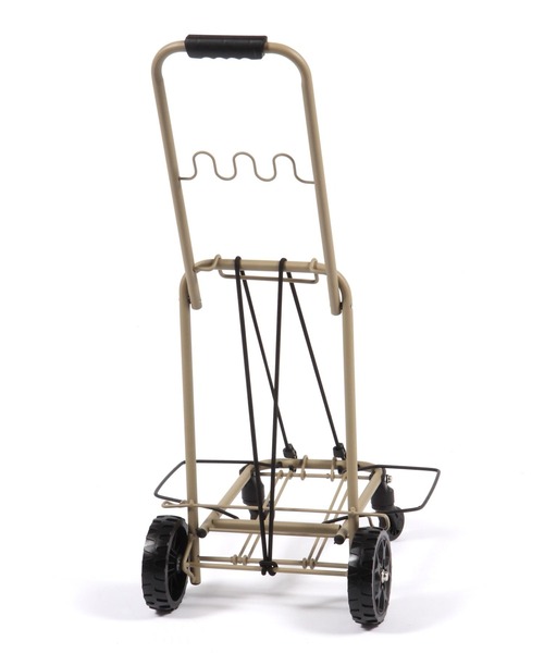 niko and...（ニコアンド）の「フォールディング抗菌4輪キャリーカート（アウトドアグッズ・レディース・ベージュ/オリーブ・0）」の4枚目の写真