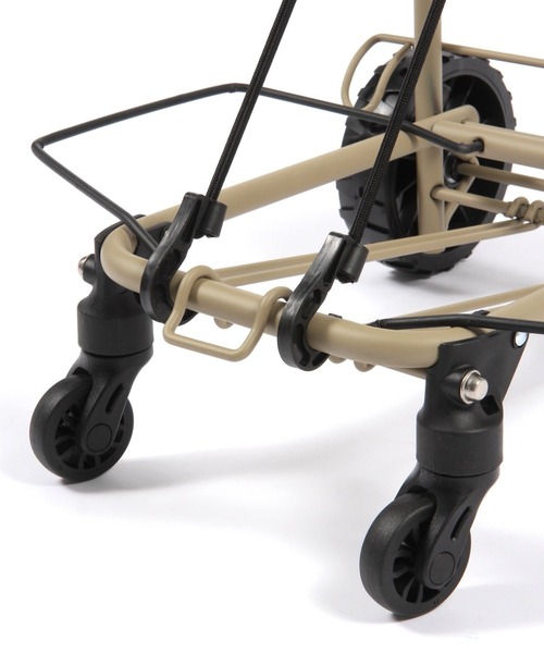 niko and...（ニコアンド）の「フォールディング抗菌4輪キャリーカート（アウトドアグッズ・レディース・ベージュ/オリーブ・0）」の9枚目の写真