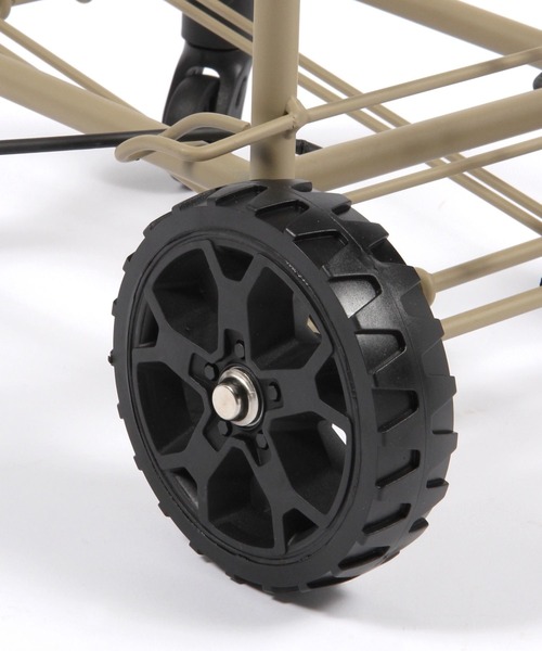 niko and...（ニコアンド）の「フォールディング抗菌4輪キャリーカート（アウトドアグッズ・レディース・ベージュ/オリーブ・0）」の12枚目の写真