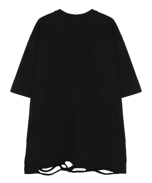 Figments（フィグメンツ）の「デストロイＴ（Tシャツ/カットソー・レディース・ホワイト/ブラック・FREE）」の5枚目の写真