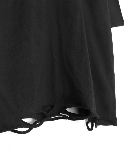 Figments（フィグメンツ）の「デストロイＴ（Tシャツ/カットソー・レディース・ホワイト/ブラック・FREE）」の6枚目の写真