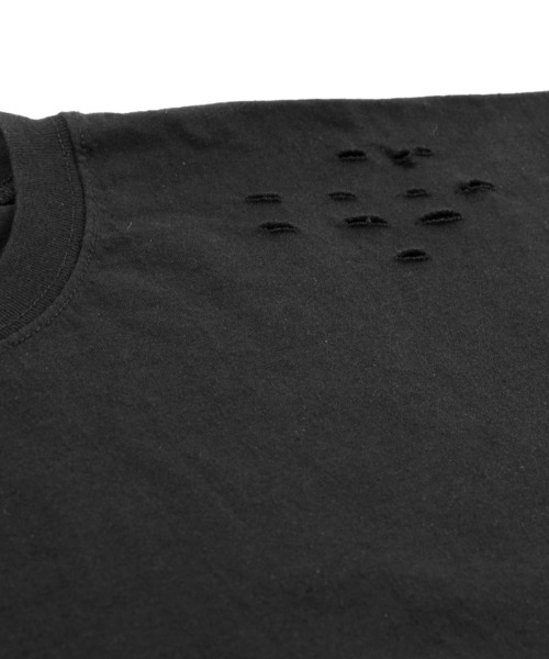 Figments（フィグメンツ）の「デストロイＴ（Tシャツ/カットソー・レディース・ホワイト/ブラック・FREE）」の9枚目の写真