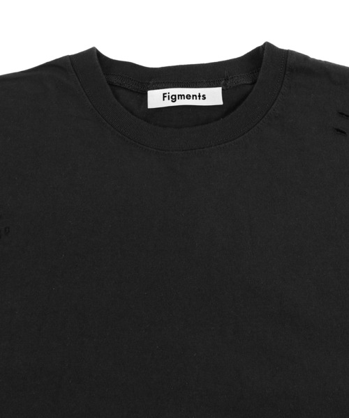 Figments（フィグメンツ）の「デストロイＴ（Tシャツ/カットソー・レディース・ホワイト/ブラック・FREE）」の11枚目の写真