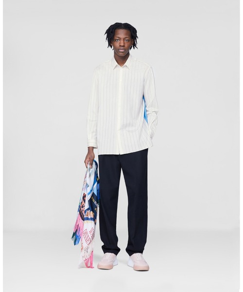 STELLA McCARTNEY（ステラマッカートニー）の「Fantasia Pinstripe Fringe Shirt / ディズニーファンタジア ピンストライプ フリンジシャツ（シャツ/ブラウス・レディース・ホワイト・S）」の3枚目の写真